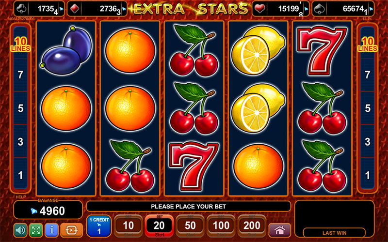 Extra Stars Online Slots Overview